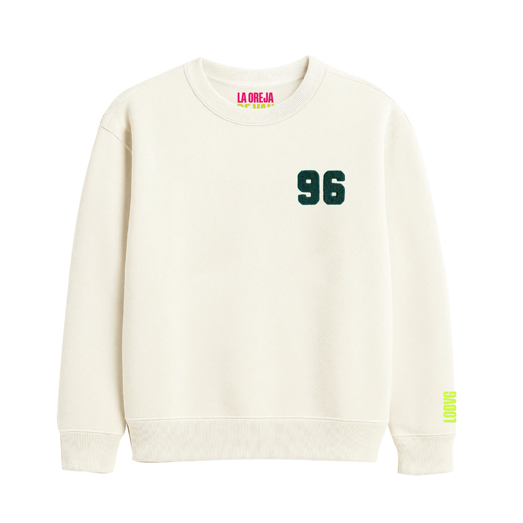 SUDADERA LODVG 96 CREMA