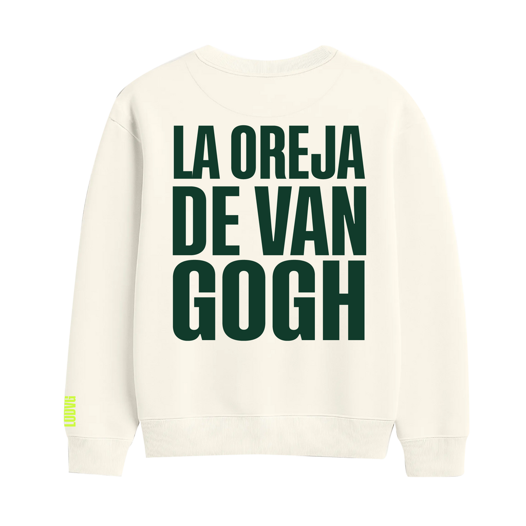 SUDADERA LODVG 96 CREMA