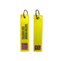 LLAVERO TANTAS COSAS QUE CONTAR AMARILLO
