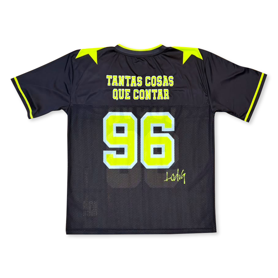CAMISETA LODVG RUGBY NEGRO/AMARILLO