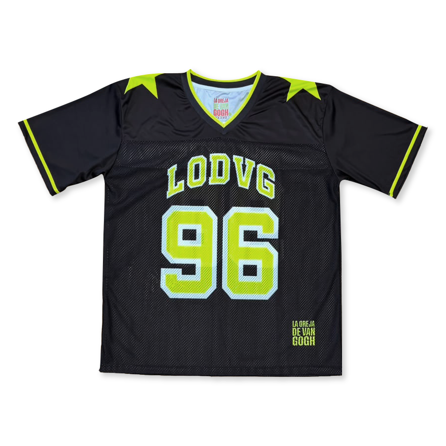 CAMISETA LODVG RUGBY NEGRO/AMARILLO