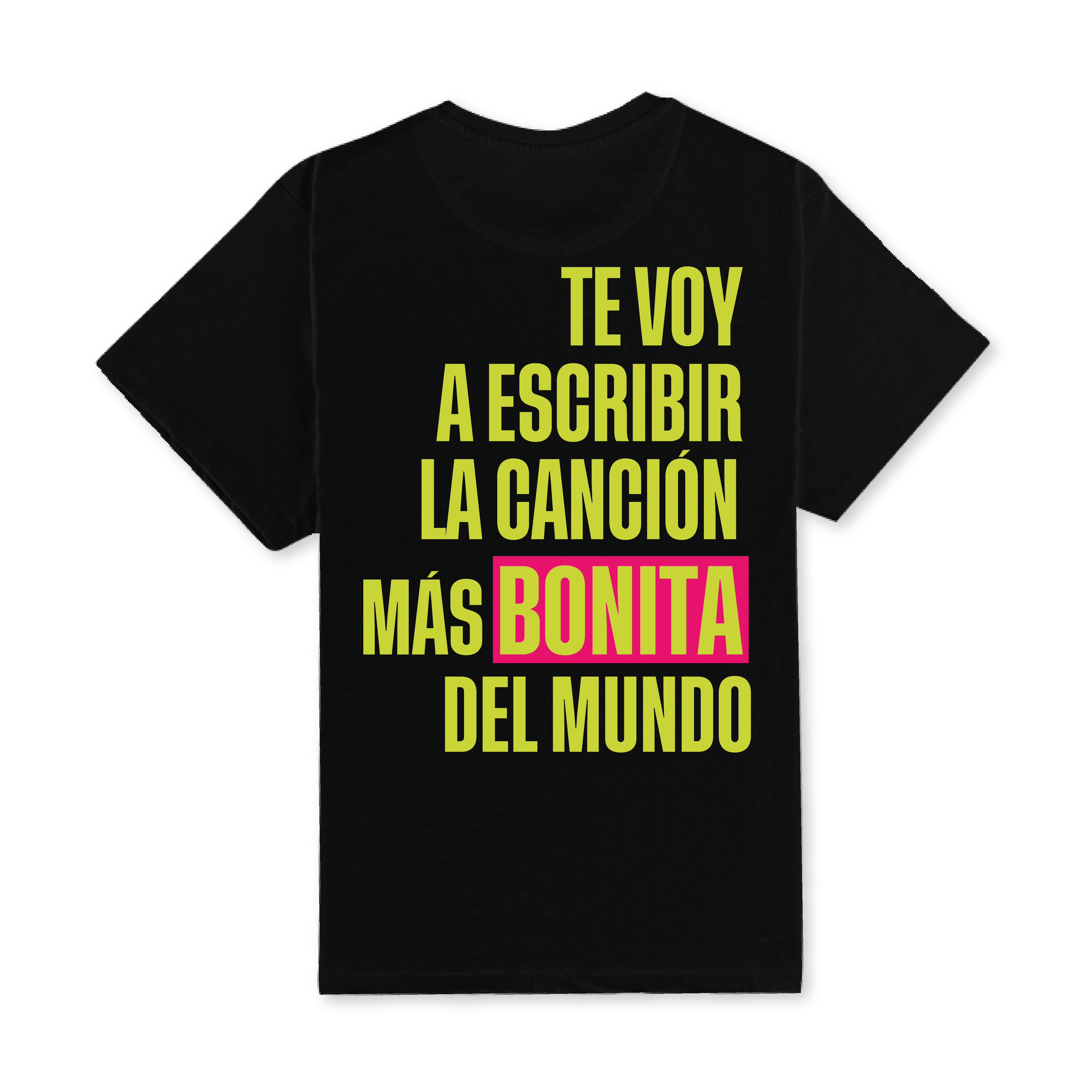 CAMISETA LA MÁS BONITA DEL MUNDO