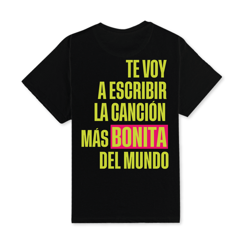 CAMISETA LA MÁS BONITA DEL MUNDO