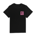 CAMISETA TOUR NEGRA ROSA